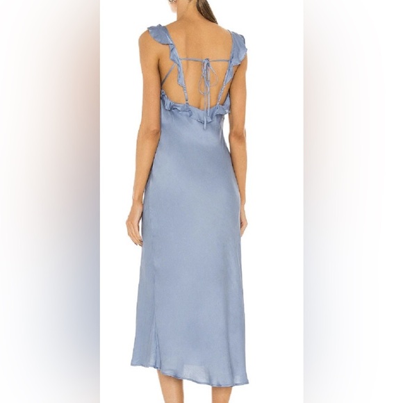 ASTR The Label Rina Satin Dress L - Picture 2 of 10